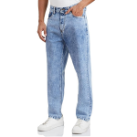Men's Baggy Fit Cotton Jeans | Mid Rise | Loose & Relaxed