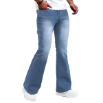 Men’s Bell Bottom Jeans || Bootcut Denim Pants