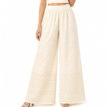 Women's Premium Palazzo Pants | Wide Leg Flared Fit