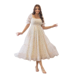 Women’s One Piece Dress – Stylish Midi Party Dress for Women