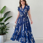 Dress for Women Western Maxi Style