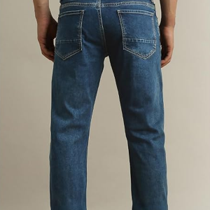 Men's Regular Fit Denim Jeans for Daily Casual Wear