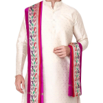 Men's Dhoti Kurta Set with Stole | Sherwani Style Readymade Dhoti for Men