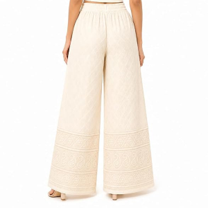 Women's Premium Palazzo Pants | Wide Leg Flared Fit