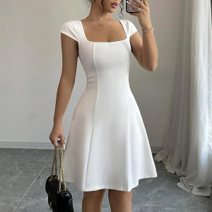Women’s One Piece Dress – Stylish Midi Party Dress for Women